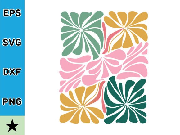 A Designer's Take on the Vibrant Retro Boho Flowers