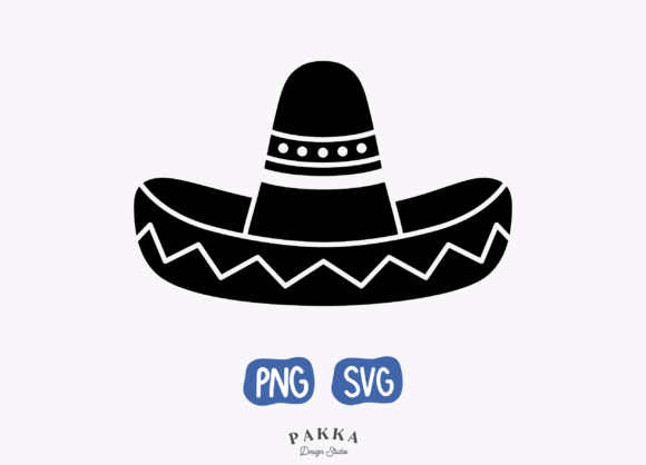 Crafting Brand Identity with the Sombrero Silhouette Svg