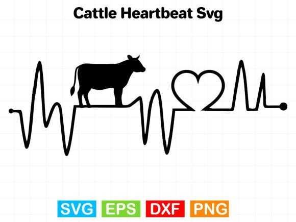 Crafting Heartfelt Connections: The Cattle Heartbeat SVG for Local Branding