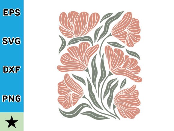 Crafting with a Trendy Retro Flower SVG Graphic