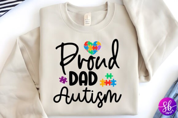 Evaluating the Proud Dad Autism Shirt Svg as a Graphic Design Asset
