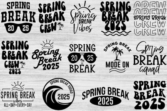 Spring Break SVG: A Versatile Graphic Design Asset for Creative Crafts
